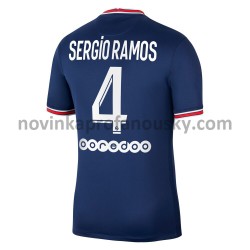 Paris Saint-Germain Dres Sergio Ramos 4 Domácí Fotbalové Dresy pro Muže 2021-2022