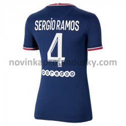 Paris Saint-Germain Dres Sergio Ramos 4 Domácí Fotbalové Dresy pro Ženy 2021-2022