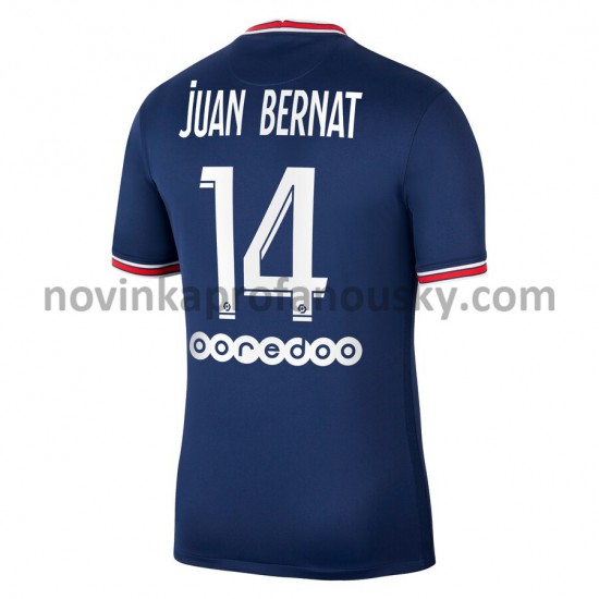 Paris Saint-Germain Dres Juan Bernat 14 Domácí Fotbalové Dresy pro Muže 2021-2022