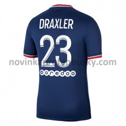 Paris Saint-Germain Dres Julian Draxler 23 Domácí Fotbalové Dresy pro Muže 2021-2022