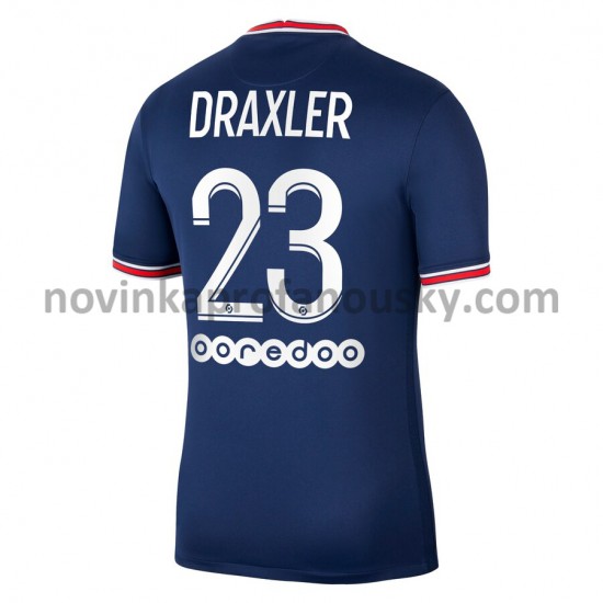 Paris Saint-Germain Dres Julian Draxler 23 Domácí Fotbalové Dresy pro Muže 2021-2022