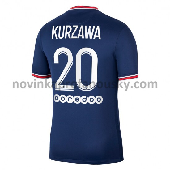 Paris Saint-Germain Dres Layvin Kurzawa 20 Domácí Fotbalové Dresy pro Muže 2021-2022