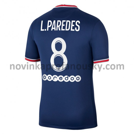 Paris Saint-Germain Dres Leandro Paredes 8 Domácí Fotbalové Dresy pro Muže 2021-2022