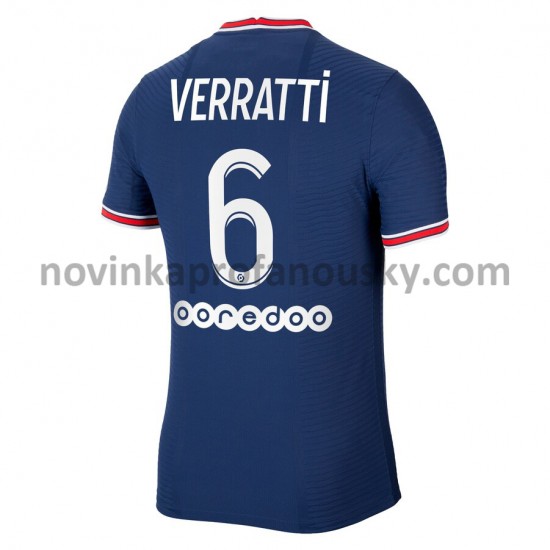Paris Saint-Germain Dres Marco Verratti 6 Domácí Fotbalové Dresy pro Muže 2021-2022