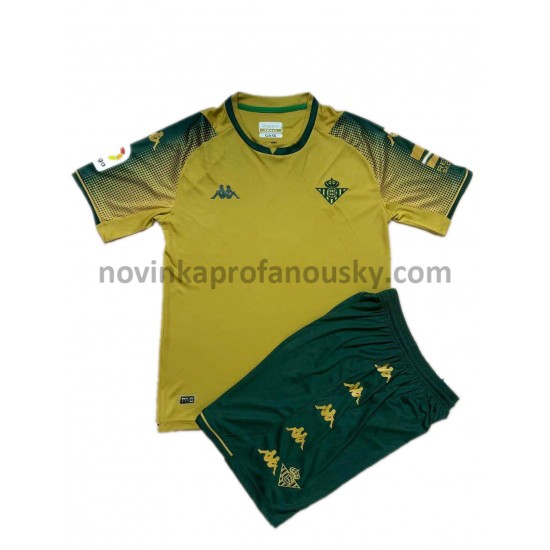 Real Betis Dres Alternativní Fotbalové Dresy pro Děti 2021-2022