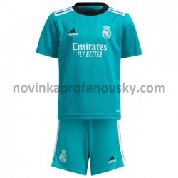 Real Madrid Dres Alternativní Fotbalové Dresy pro Děti 2021-2022
