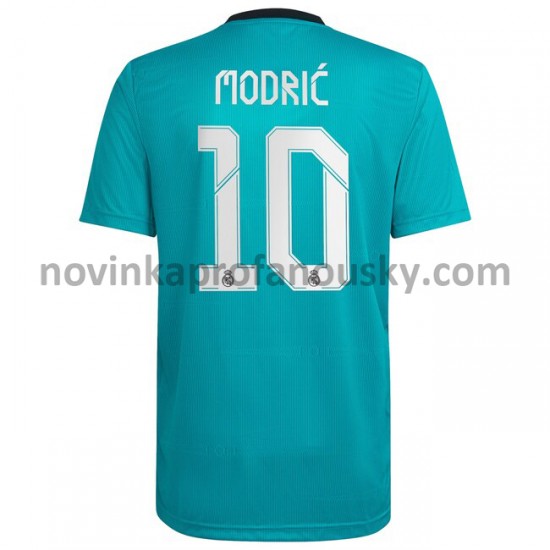 Real Madrid Dres Luka Modrić 10 Alternativní Fotbalové Dresy pro Muže 2021-2022