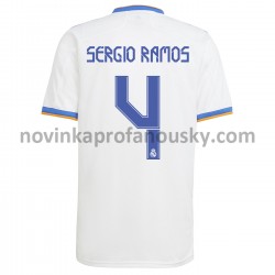 Real Madrid Dres Sergio Ramos 4 Domácí Fotbalové Dresy pro Muže 2021-2022