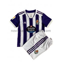 Real Valladolid Dres Domácí Fotbalové Dresy pro Děti 2021-2022