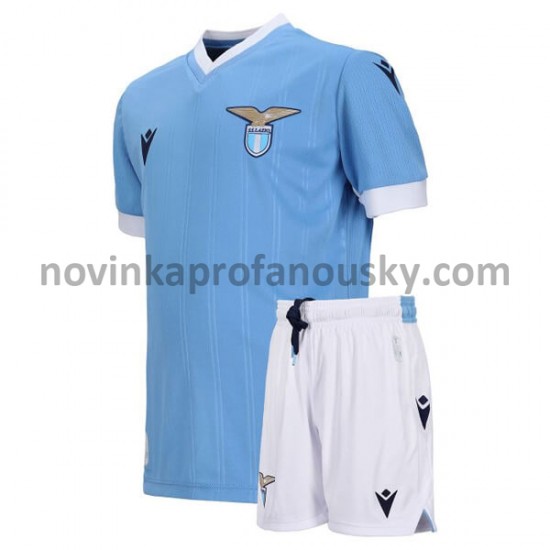 Lazio Řím Dres Domácí Fotbalové Dresy pro Děti 2021-2022