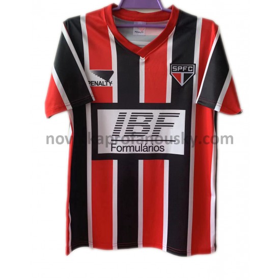 São Paulo Dres Retro Venkovní Fotbalové Dresy pro Muže 1991