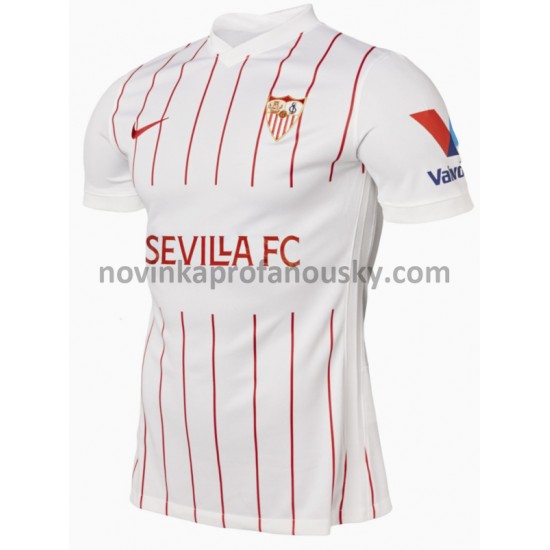 Sevilla FC Dres Domácí Fotbalové Dresy pro Muže 2021-2022