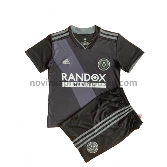 Sheffield United Dres Venkovní Fotbalové Dresy pro Děti 2021-2022