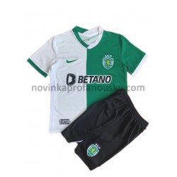 Sporting CP Dres Stromp Domácí Fotbalové Dresy pro Děti 2021-2022