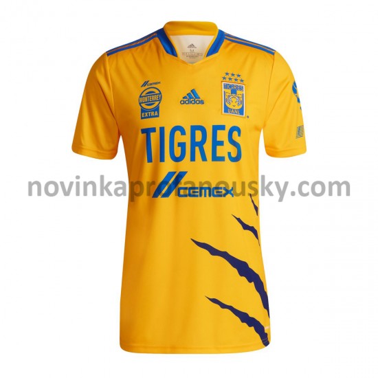 Tigres UANL Dres Domácí Fotbalové Dresy pro Muže 2021-2022