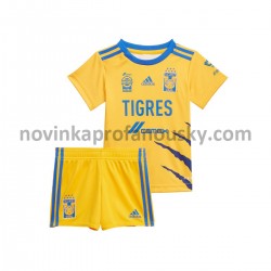 Tigres UANL Dres Domácí Fotbalové Dresy pro Děti 2021-2022