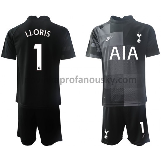 Tottenham Hotspur Dres Hugo Lloris 1 Brankářské Venkovní Fotbalové Dresy pro Děti 2021-2022