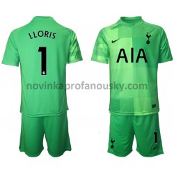 Tottenham Hotspur Dres Hugo Lloris 1 Brankářské Domácí Fotbalové Dresy pro Děti 2021-2022