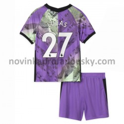 Tottenham Hotspur Dres Lucas Moura 27 Alternativní Fotbalové Dresy pro Děti 2021-2022