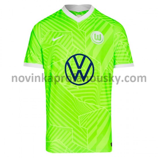 VFL Wolfsburg Dres Domácí Fotbalové Dresy pro Muže 2021-2022