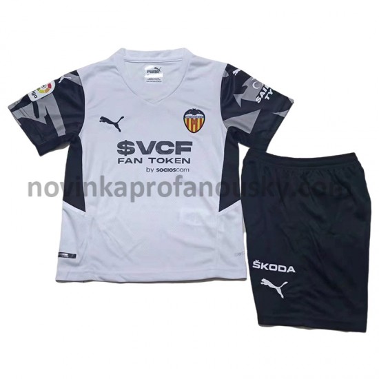 Valencia CF Dres Domácí Fotbalové Dresy pro Děti 2021-2022