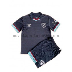 West Ham United Dres Alternativní Fotbalové Dresy pro Děti 2021-2022