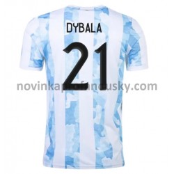 Argentina Dres Dybala 21 Domácí Fotbalové Dresy pro Muže 2021