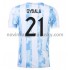 Argentina Dres Dybala 21 Domácí Fotbalové Dresy pro Muže 2021