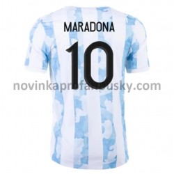 Argentina Dres Maradona 10 Domácí Fotbalové Dresy pro Muže 2021