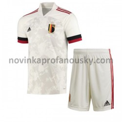 Belgie Dres Venkovní Fotbalové Dresy pro Děti Euro 2020
