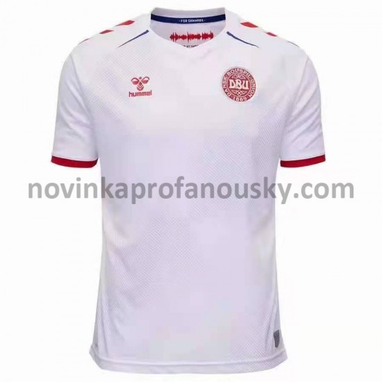 Dánsko Dres Venkovní Fotbalové Dresy pro Muže Euro 2020