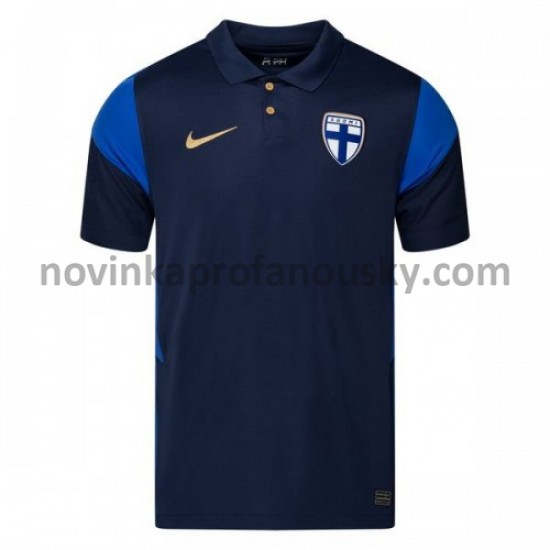 Finsko Dres Venkovní Fotbalové Dresy pro Muže Euro 2020