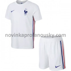 Francie Dres Venkovní Fotbalové Dresy pro Děti Euro 2020