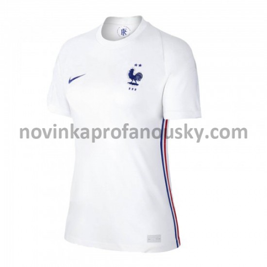 Francie Dres Venkovní Fotbalové Dresy pro Ženy Euro 2020