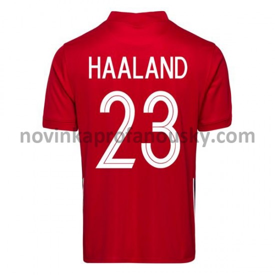 Norsko Dres Erling Haaland 23 Domácí Fotbalové Dresy pro Muže 2020-2021