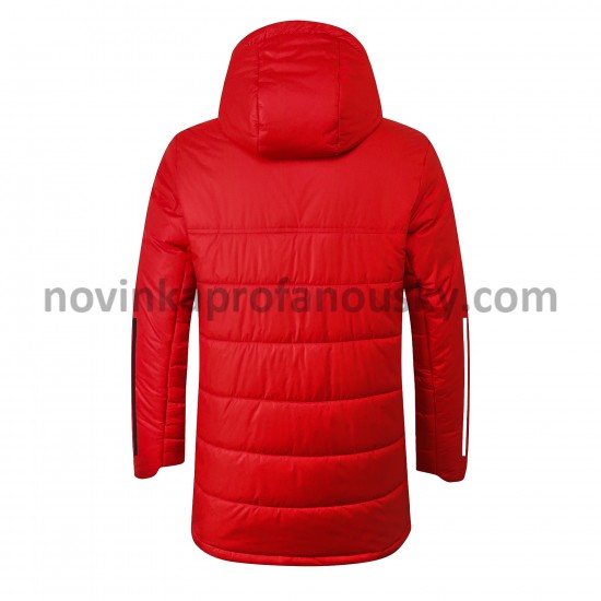 Real Madrid Červené Péřová Bunda pro Muže