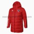 São Paulo Červené Péřová Bunda pro Muže