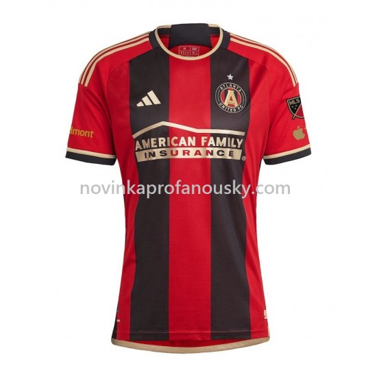 Atlanta United Dres Domácí Fotbalové Dresy pro Muže 2023-2024 Krátký rukáv