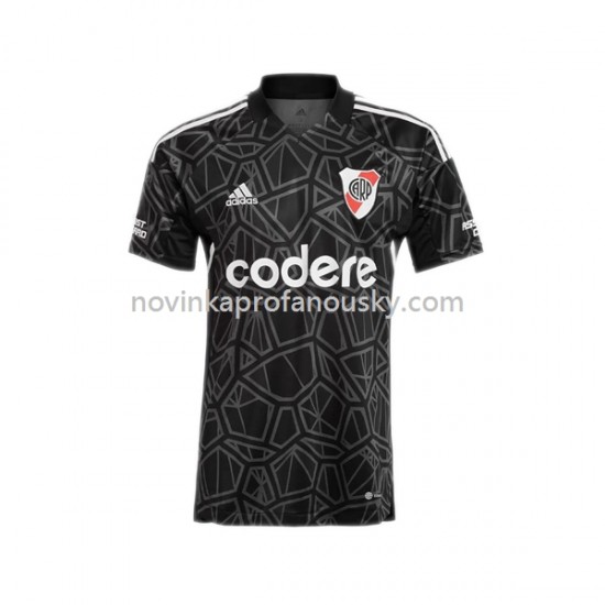 CA River Plate Dres Brankářské Domácí Fotbalové Dresy pro Muže 2023 Krátký rukáv