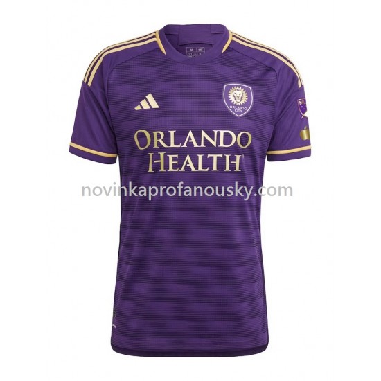 Orlando City SC Dres Domácí Fotbalové Dresy pro Muže 2023-2024 Krátký rukáv
