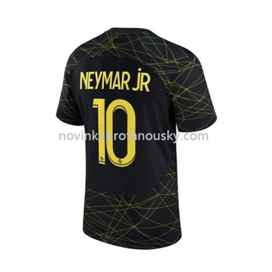 Paris Saint-Germain Dres Neymar JR 10 Čtvrtý Fotbalové Dresy pro Muže 2022-2023 Krátký rukáv