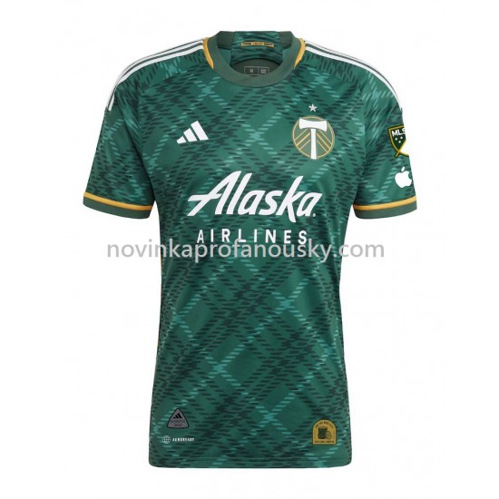 Portland Timbers Dres Domácí Fotbalové Dresy pro Muže 2023-2024 Krátký rukáv