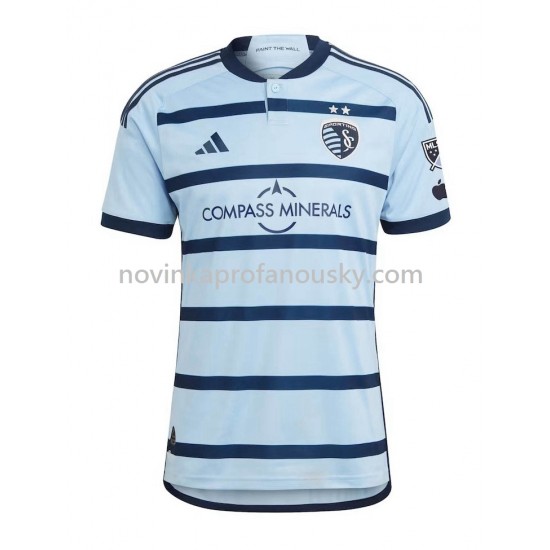 Sporting Kansas City Dres Domácí Fotbalové Dresy pro Muže 2023-2024 Krátký rukáv