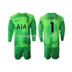 Tottenham Hotspur Dres Hugo Lloris 1 Brankářské Venkovní Fotbalové Dresy pro Děti 2022-2023 Dlouhý rukáv