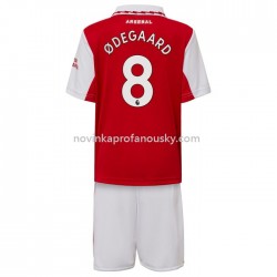 Arsenal Dres Odegaard 8 Domácí Fotbalové Dresy pro Děti 2022-2023 Krátký Rukáv