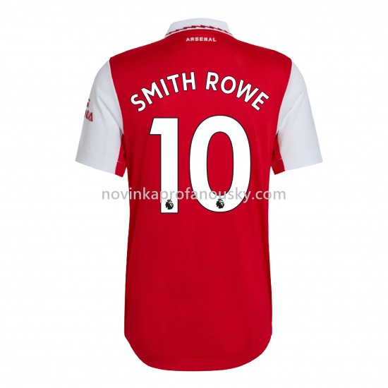 Arsenal Dres Smith Rowe 10 Domácí Fotbalové Dresy pro Muže 2022-2023 Krátký Rukáv