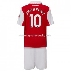 Arsenal Dres Smith Rowe 10 Domácí Fotbalové Dresy pro Děti 2022-2023 Krátký Rukáv
