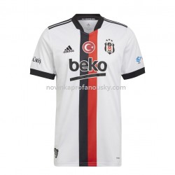 Besiktas Dres Domácí Fotbalové Dresy pro Muže 2021-2022 Krátký Rukáv