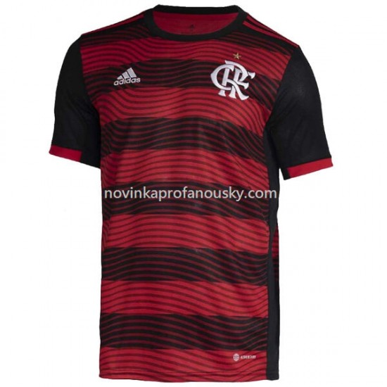 CR Flamengo Dres Domácí Fotbalové Dresy pro Muže 2022-2023 Krátký Rukáv