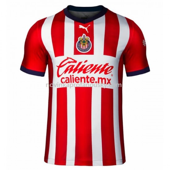 CD Guadalajara Dres Domácí Fotbalové Dresy pro Muže 2022-2023 Krátký Rukáv